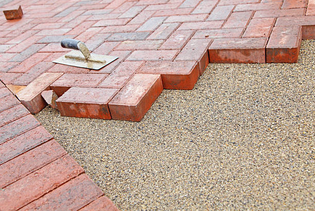 Residential Paver Driveway in Dry Run, OH